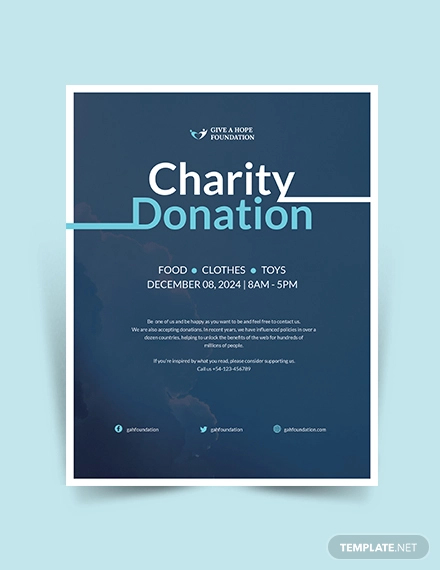 Free 22 Charity Flyer Examples Role