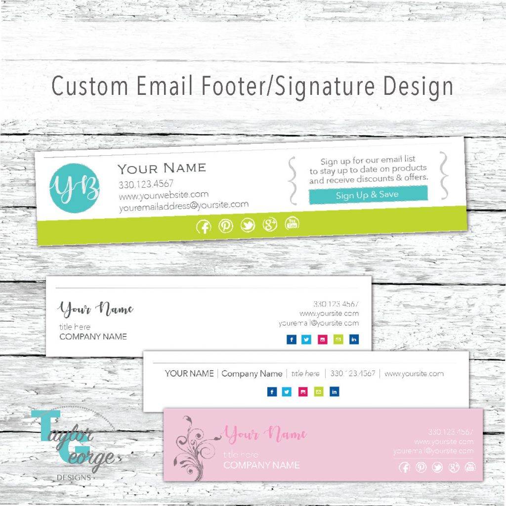 Email Footer Template