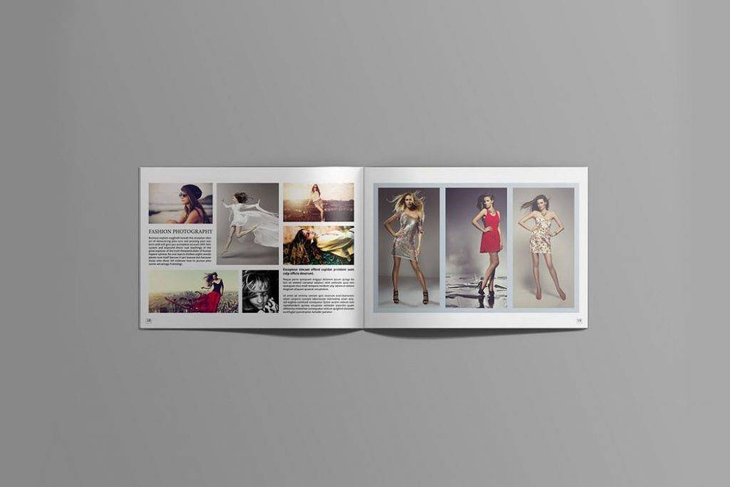 indesign portfolio brochure