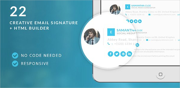 Responsive Email Signature