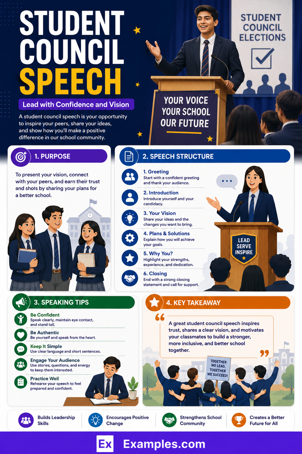 24+ Student Council Speech Examples to Download