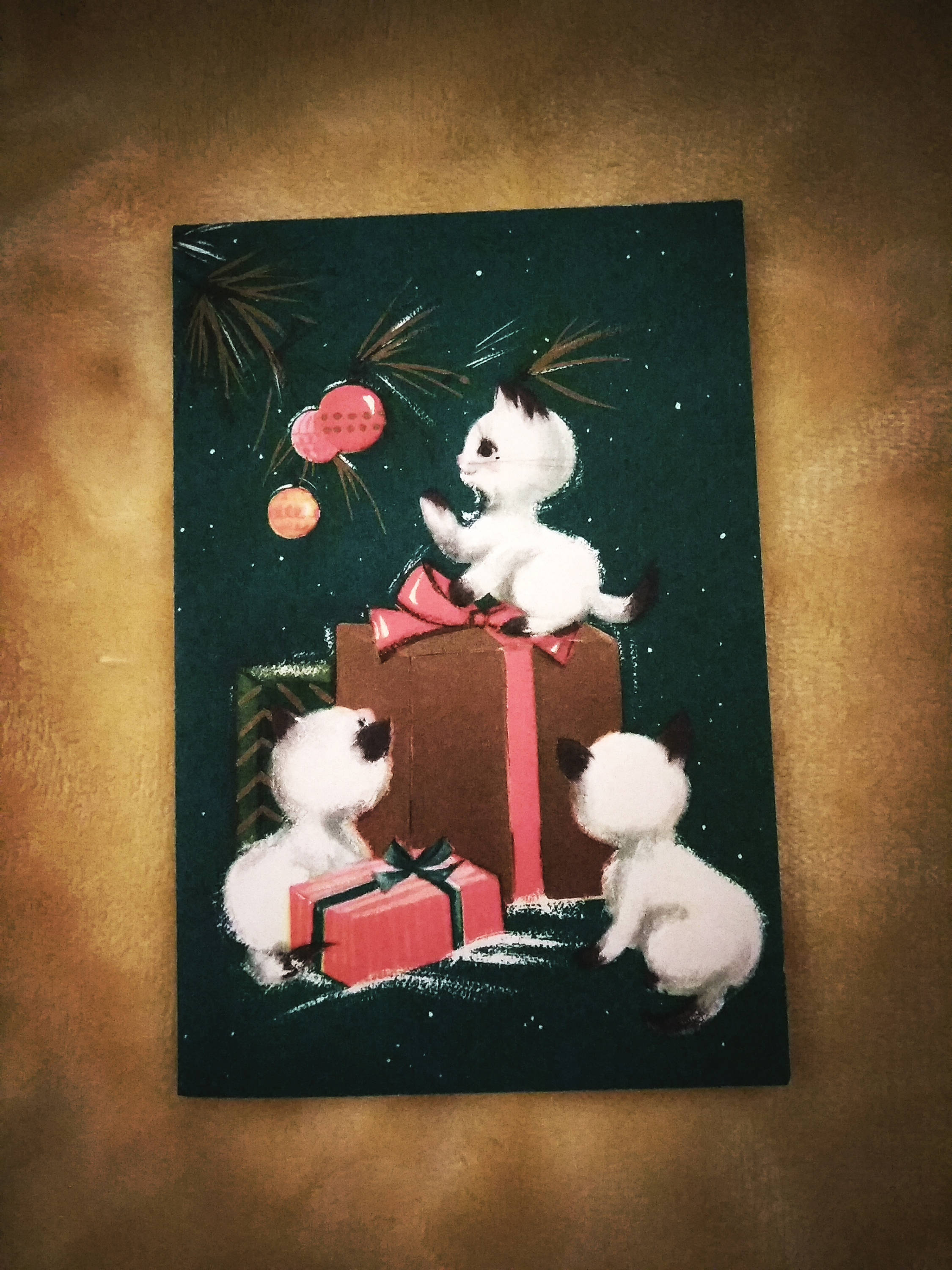 Vintage Christmas Holiday Greeting Cards