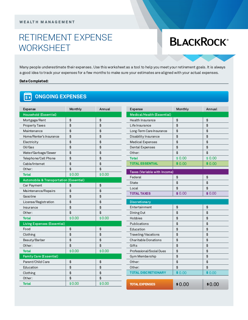 10+ Expense Worksheet Examples in PDF | Examples