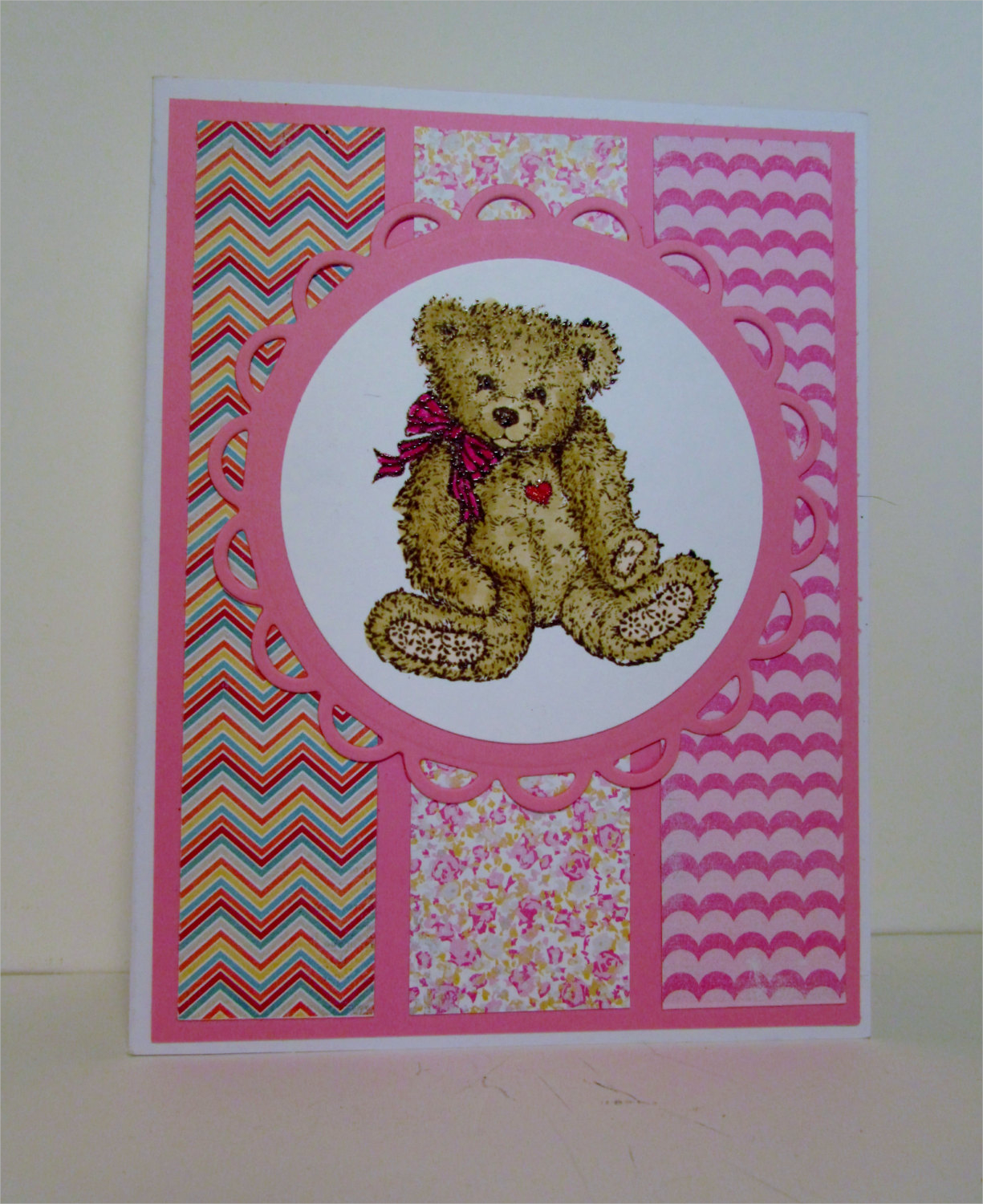 Baby Girl Baby Shower Greeting Card