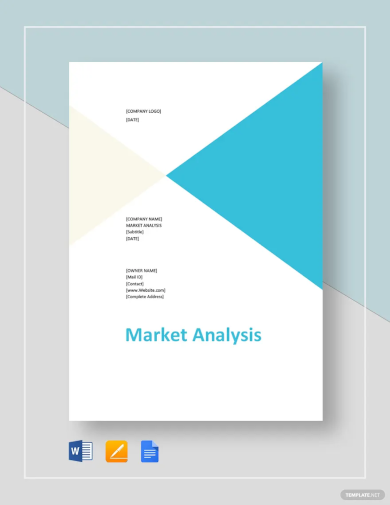 blank market analysis template