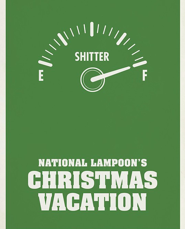 christmas vacation greeting card