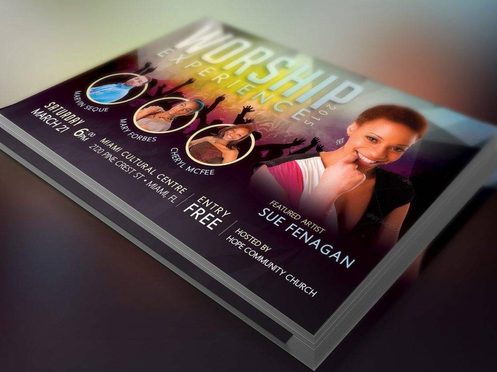 Church Flyer Designs & Examples - 18+ PSD, AI, Word, EPS Vector | Examples