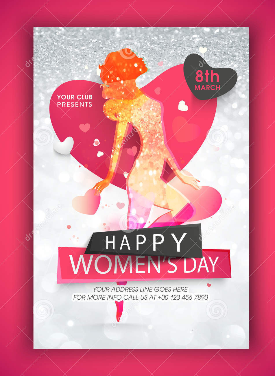 Creative Flyer for Women's Day