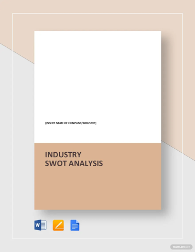 industry swot analysis template