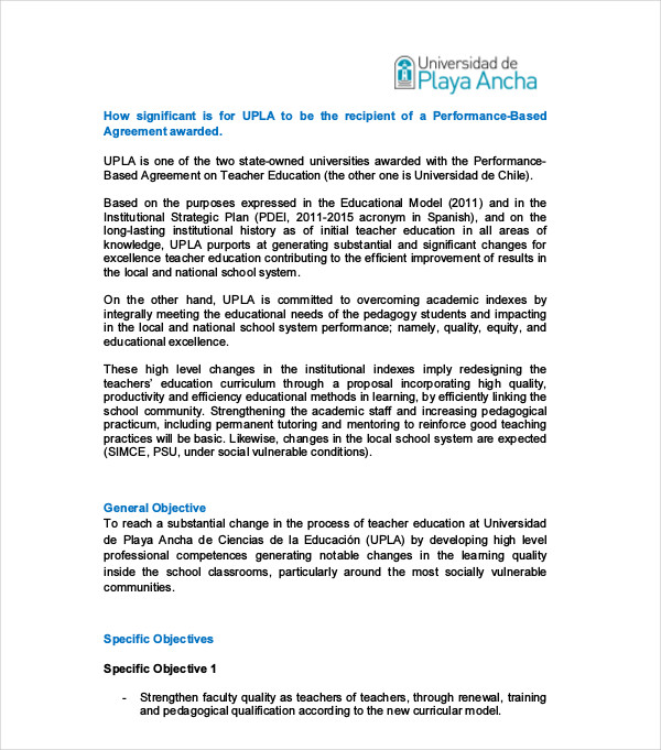 Performance Agreement 12+ Examples, Format, Pdf Examples