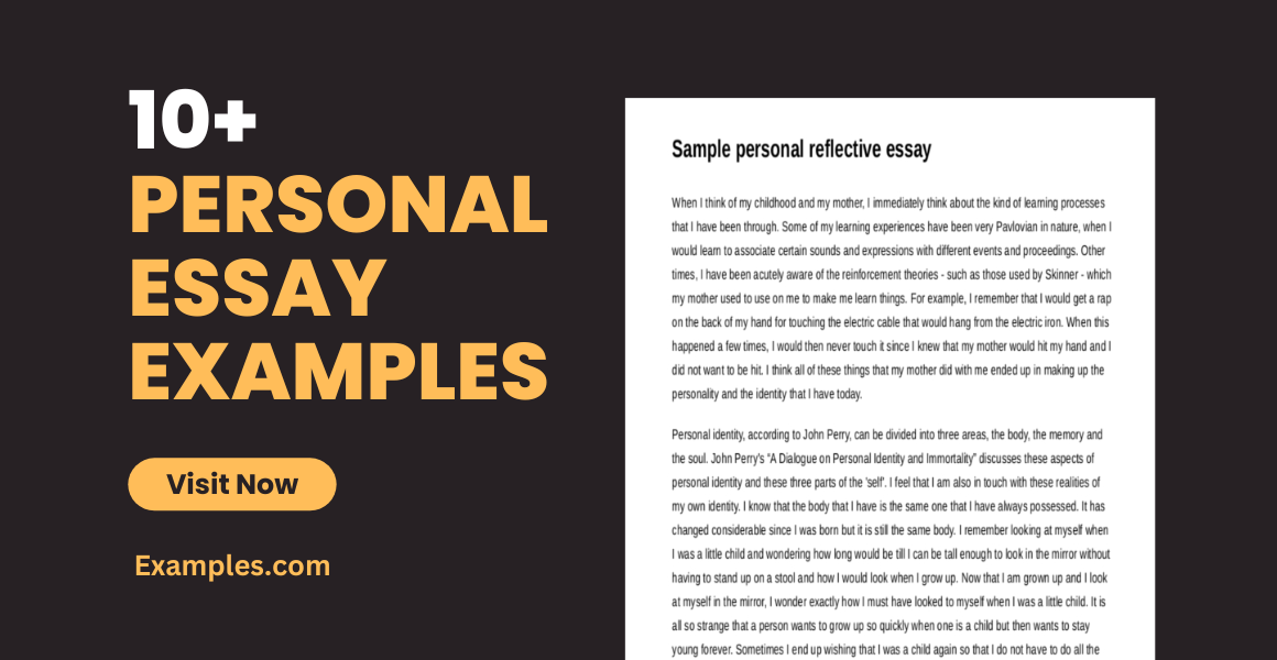 personal essay examples