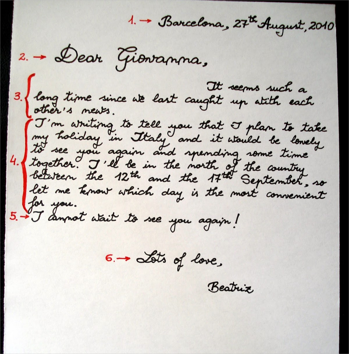 best-souvenir-letter-format-example