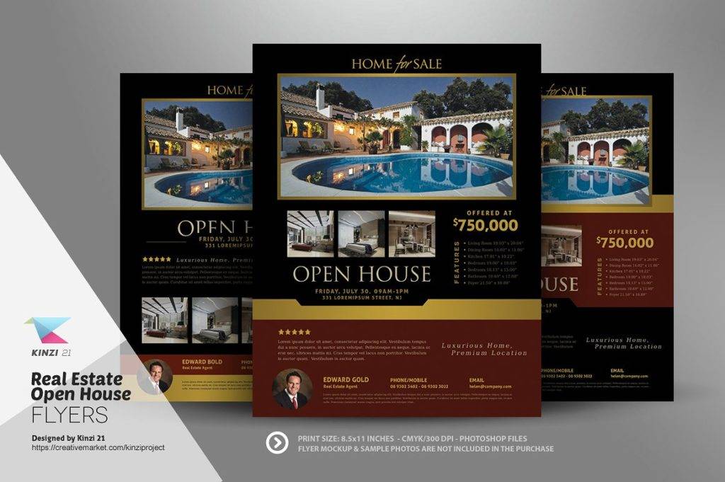 Real Estate Open House Flyer