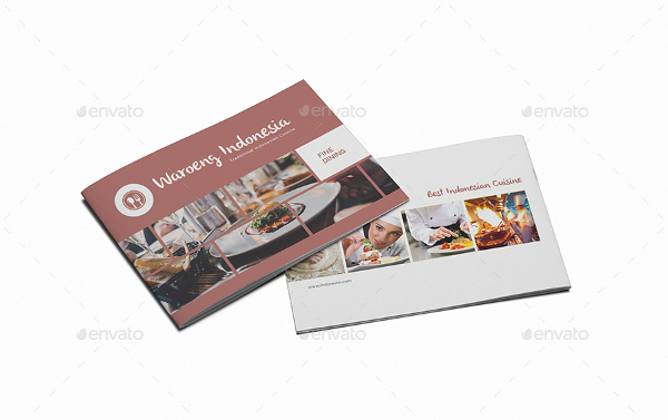 restaurant brochure template
