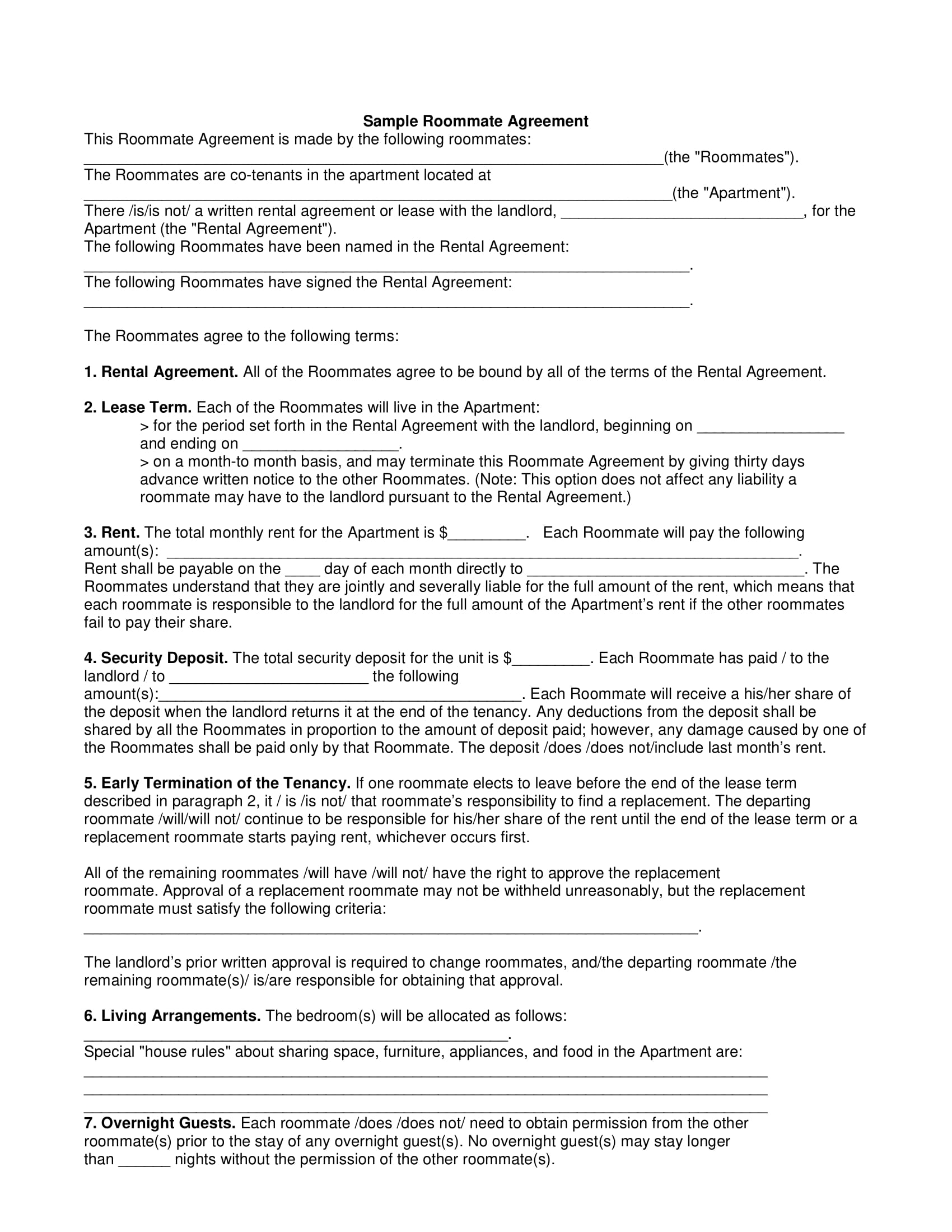 20+ Agreement Templates and Examples - PDF | Examples