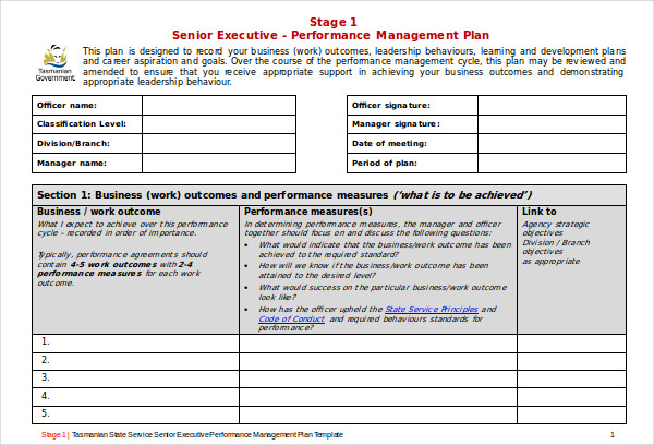 Performance Agreement - 12+ Examples, Format, Pdf | Examples