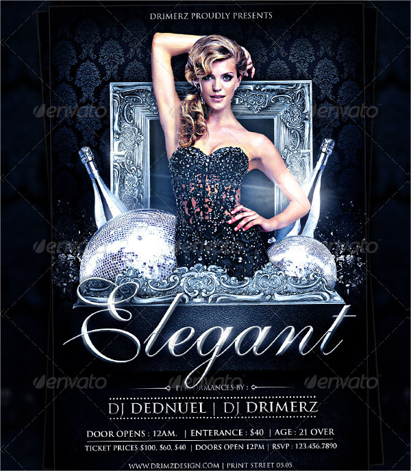The Elegant Flyer Design and Template