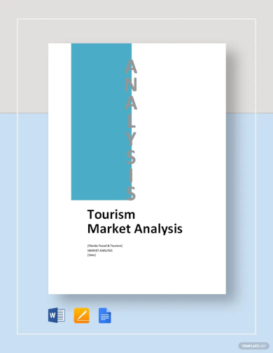 tourism market analysis template