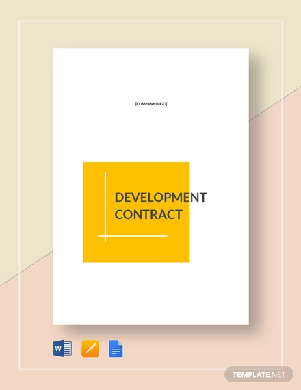 development contract