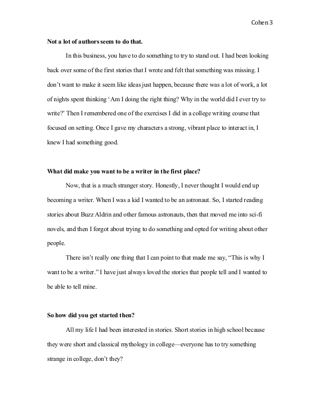 interview article writing sample 3 638