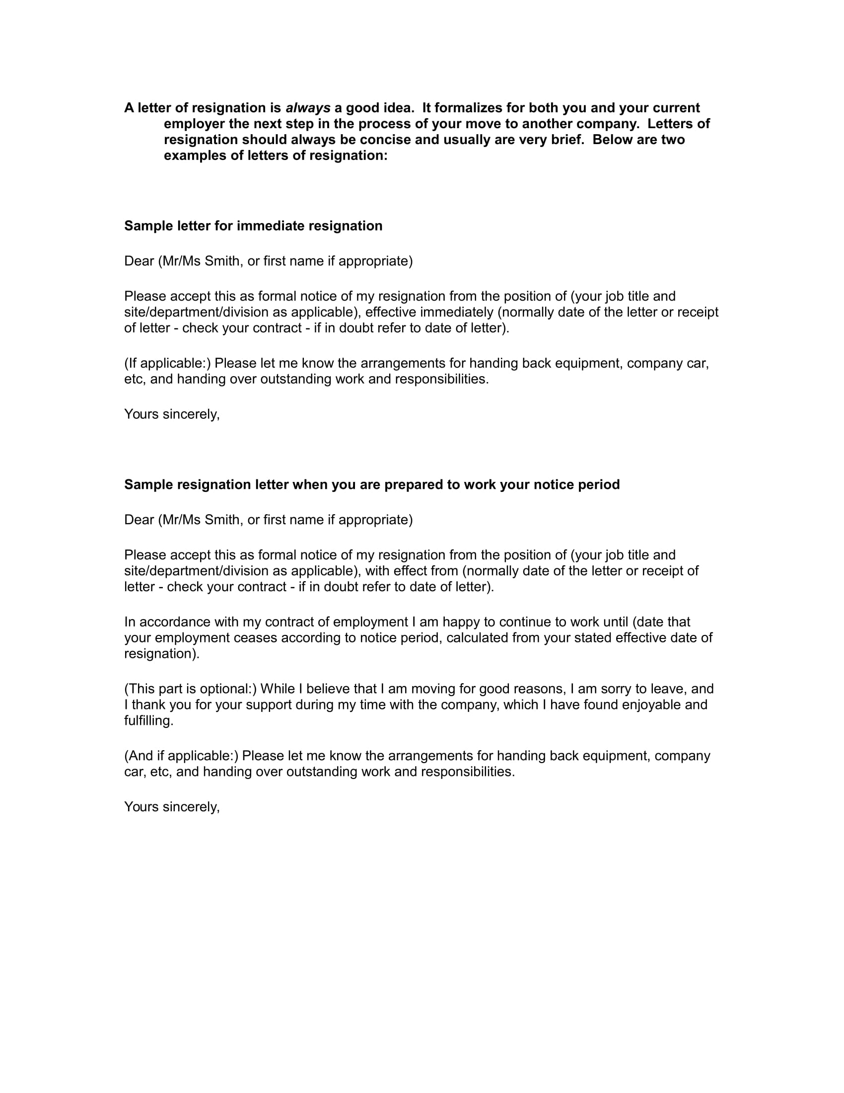 Teacher resignation letter for personal reasons pdf