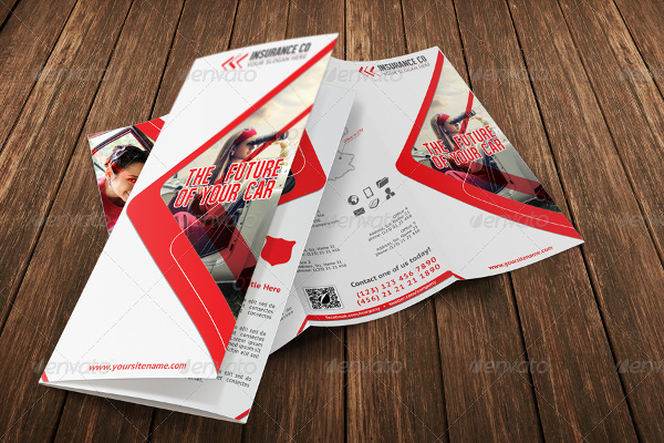 Auto Insurance Multipurpose Tri-Fold Brochure