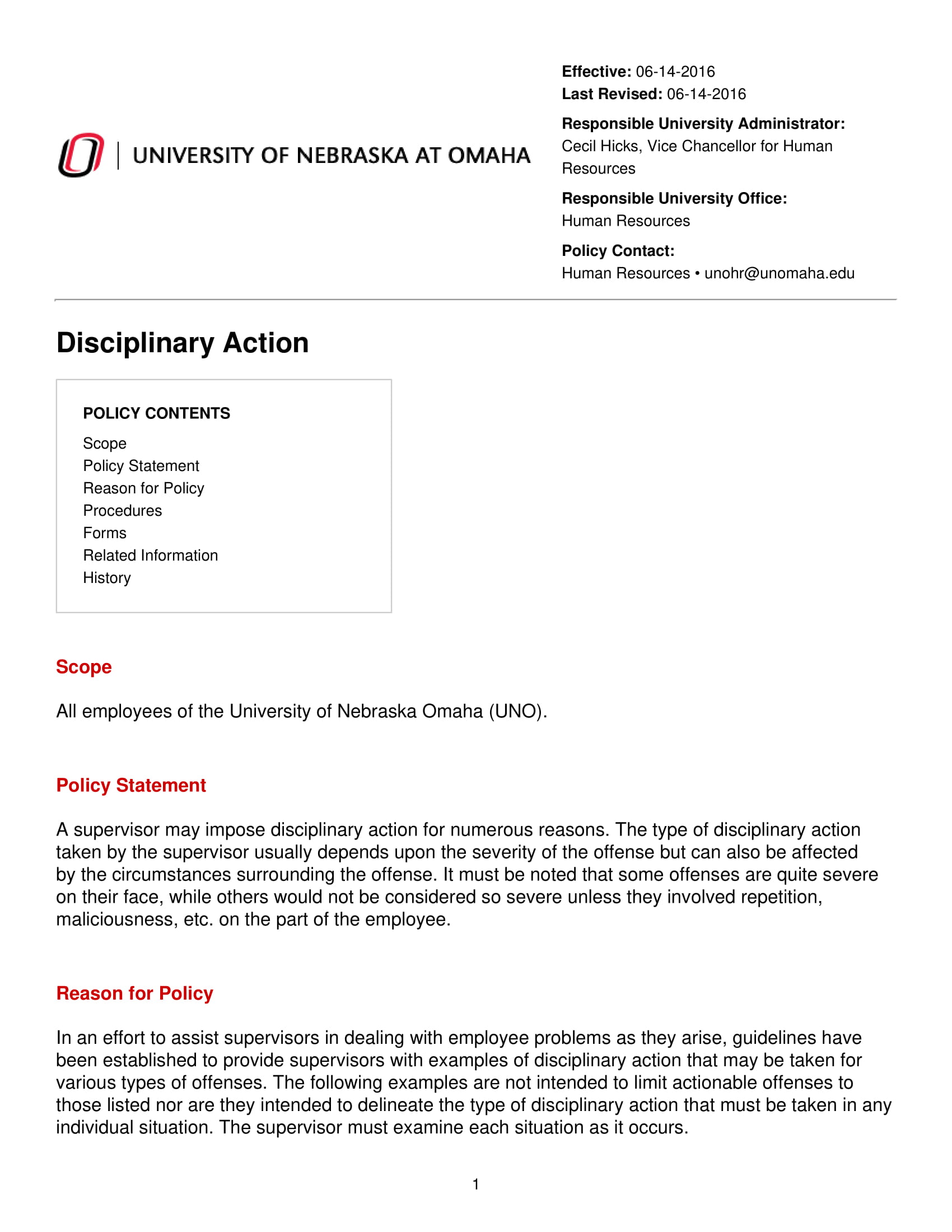 15 Disciplinary Action Policy Examples PDF Examples