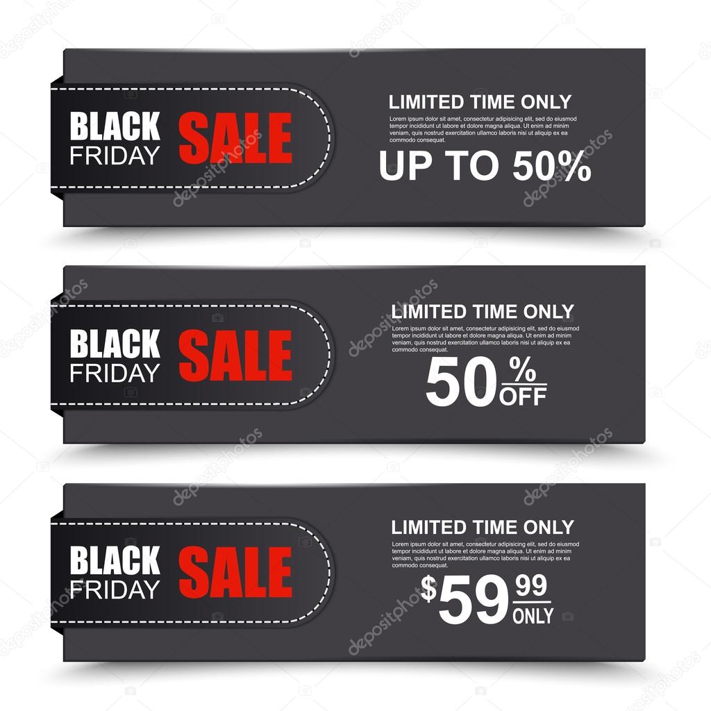 black friday collection sale banner