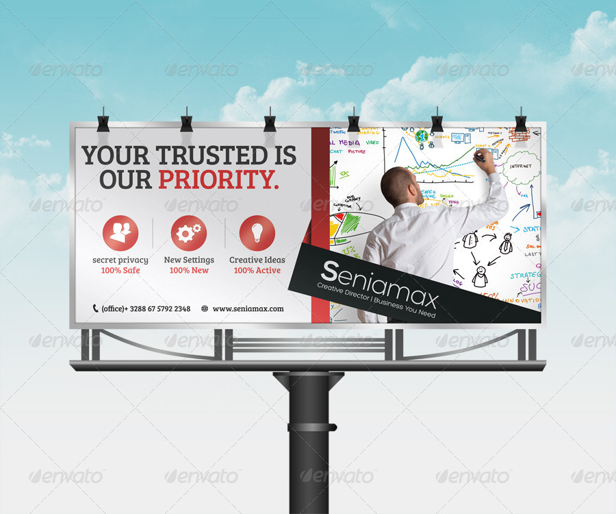 Business Company Corporate Billboard Example