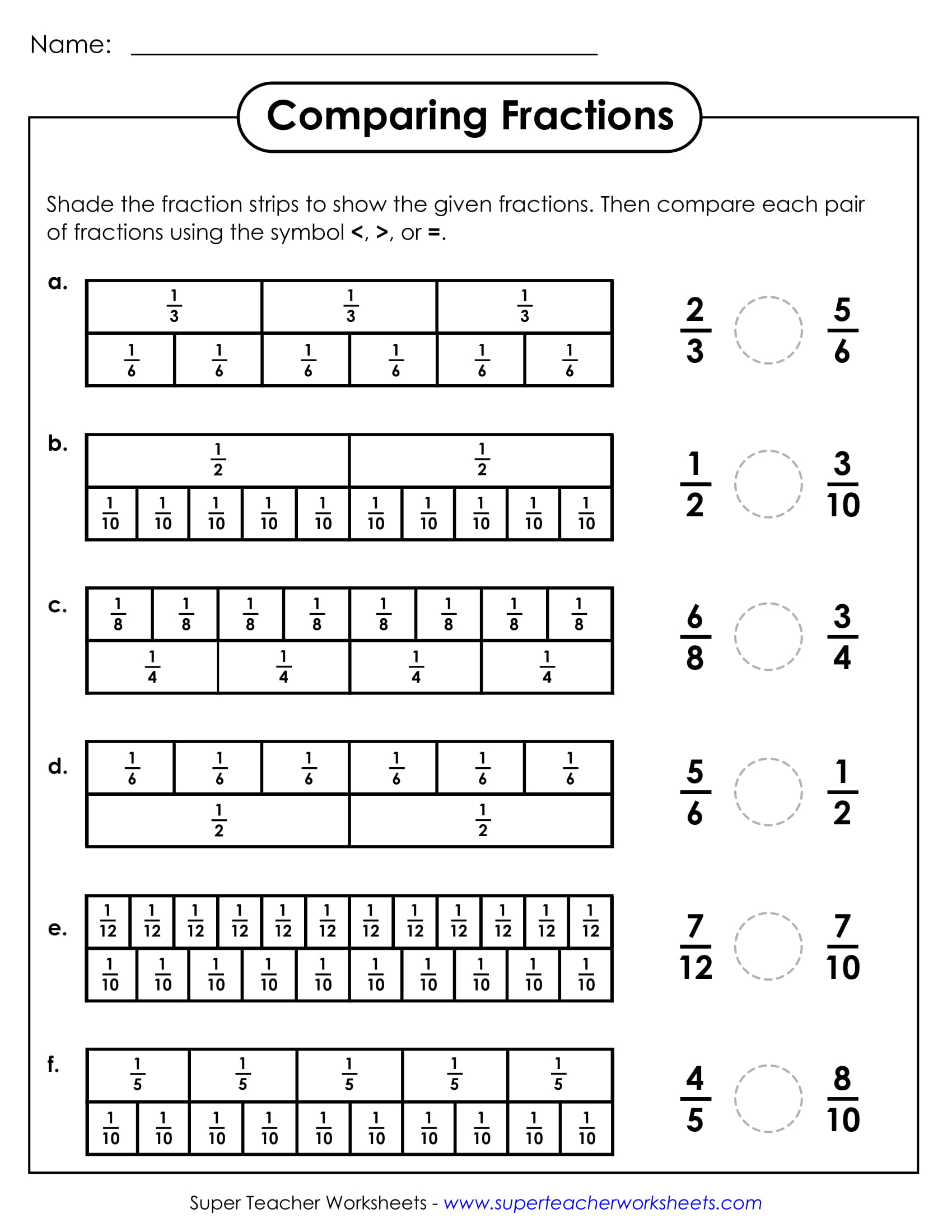 25+ Fraction Worksheets Examples - PDF  Examples Intended For Equivalent Fractions Worksheet Pdf