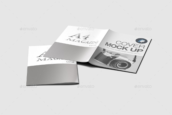 Editable A4 Brochure Mockup