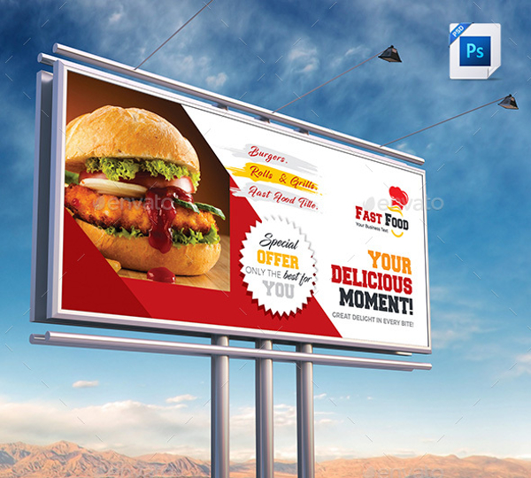 Food Billboard - 15+ Examples, Format, Sample | Examples