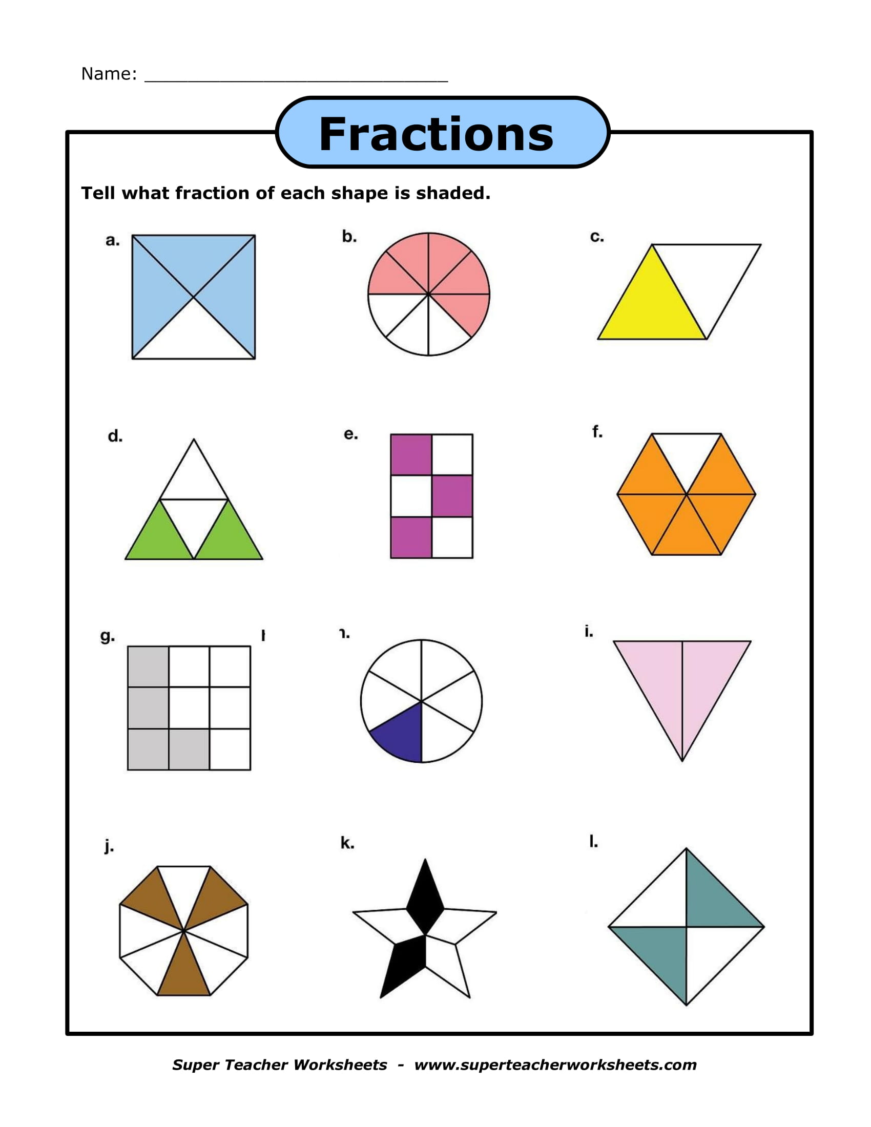 simple-fractions-worksheets