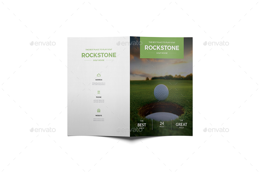 Golf Bifold Brochure