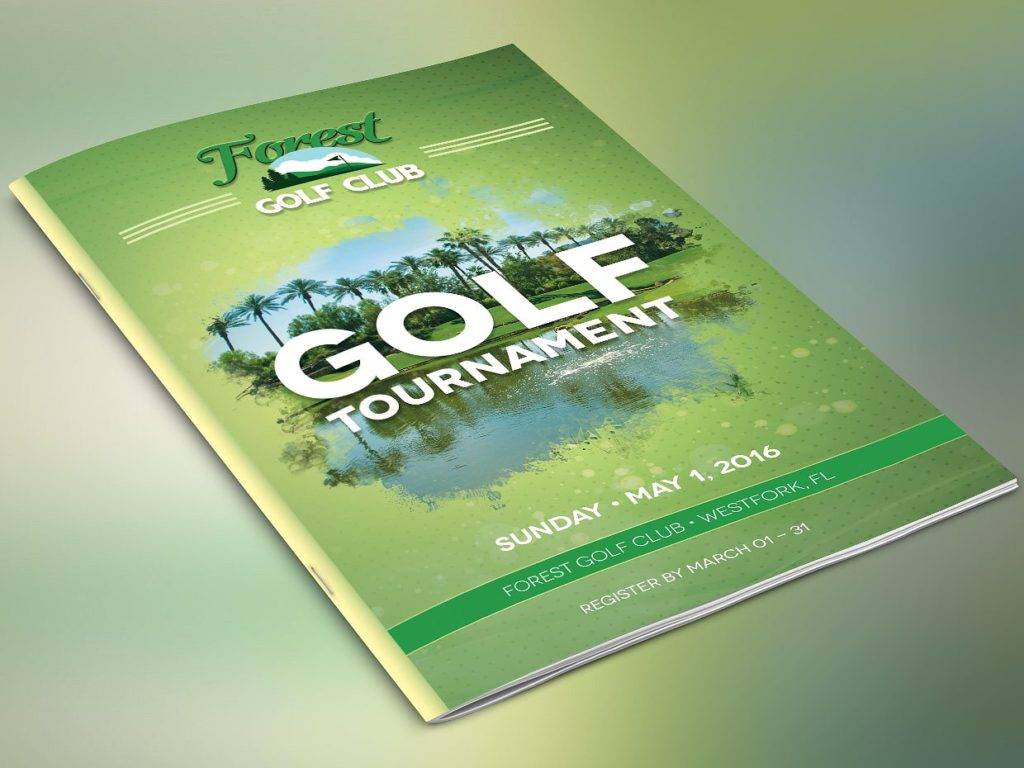 Golf Brochure Template