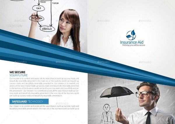 Insurance Corporate Bi-Fold Brochure
