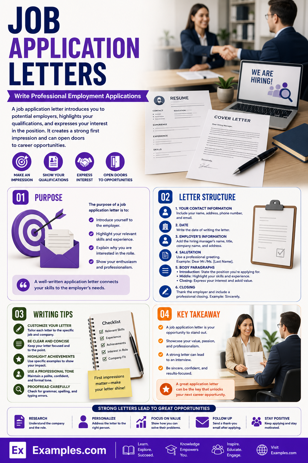 45+ Job Application Letter Examples to Download