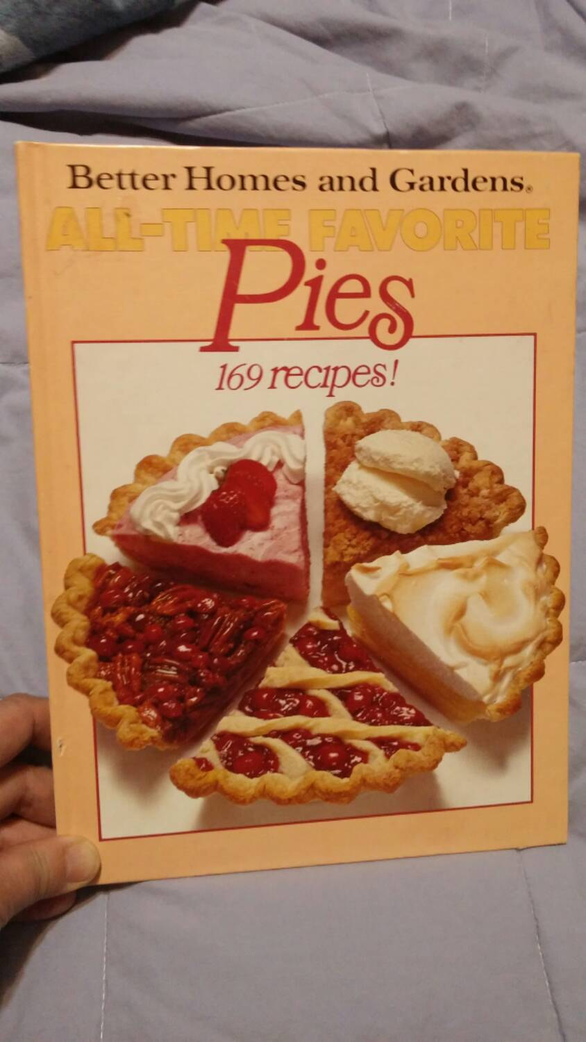 Pie Cookbook Design Example