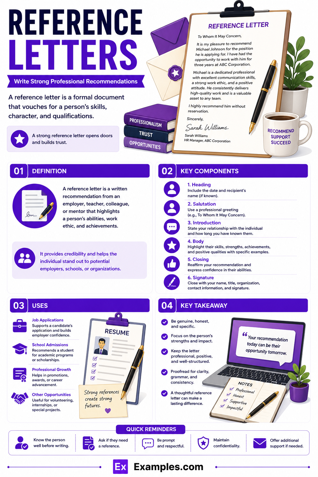 65+ Reference Letter Examples to Download