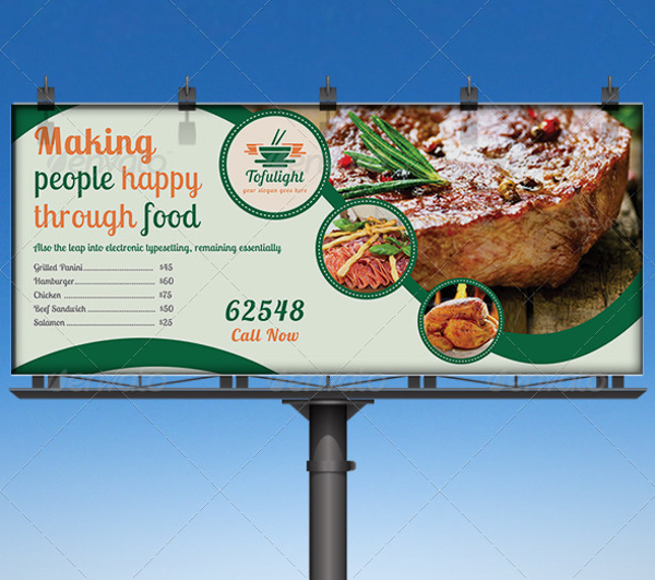 Restaurant Business Billboard