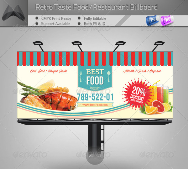 Food Billboard 15 Examples Format Sample Examples