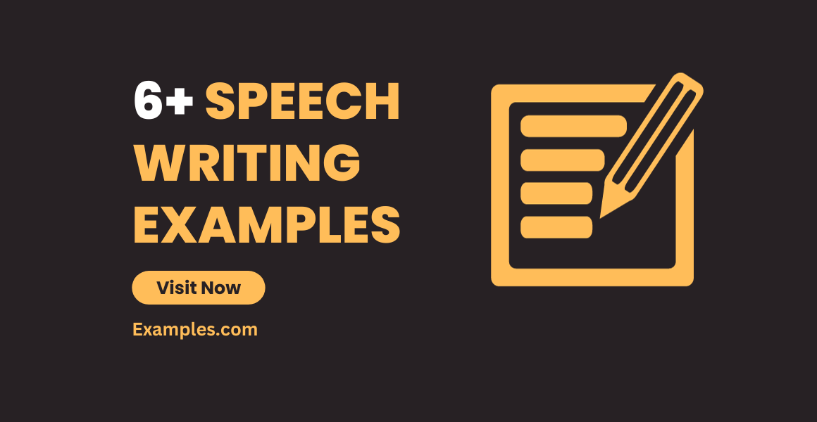 examples of speech in writing