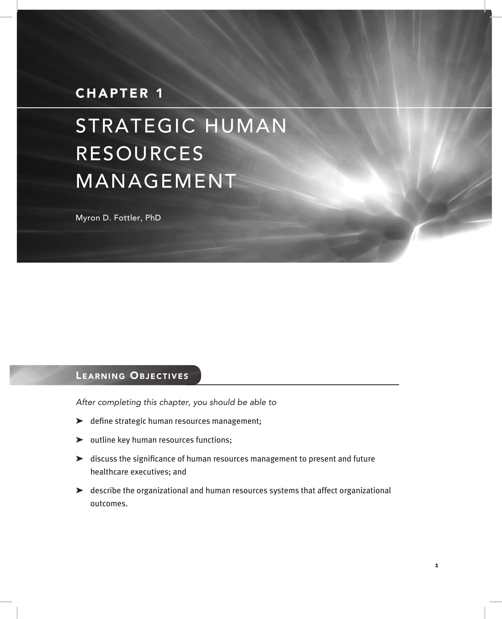 Strategic Human Resource Management