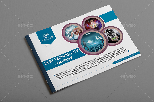 Technology Company Brochure Design