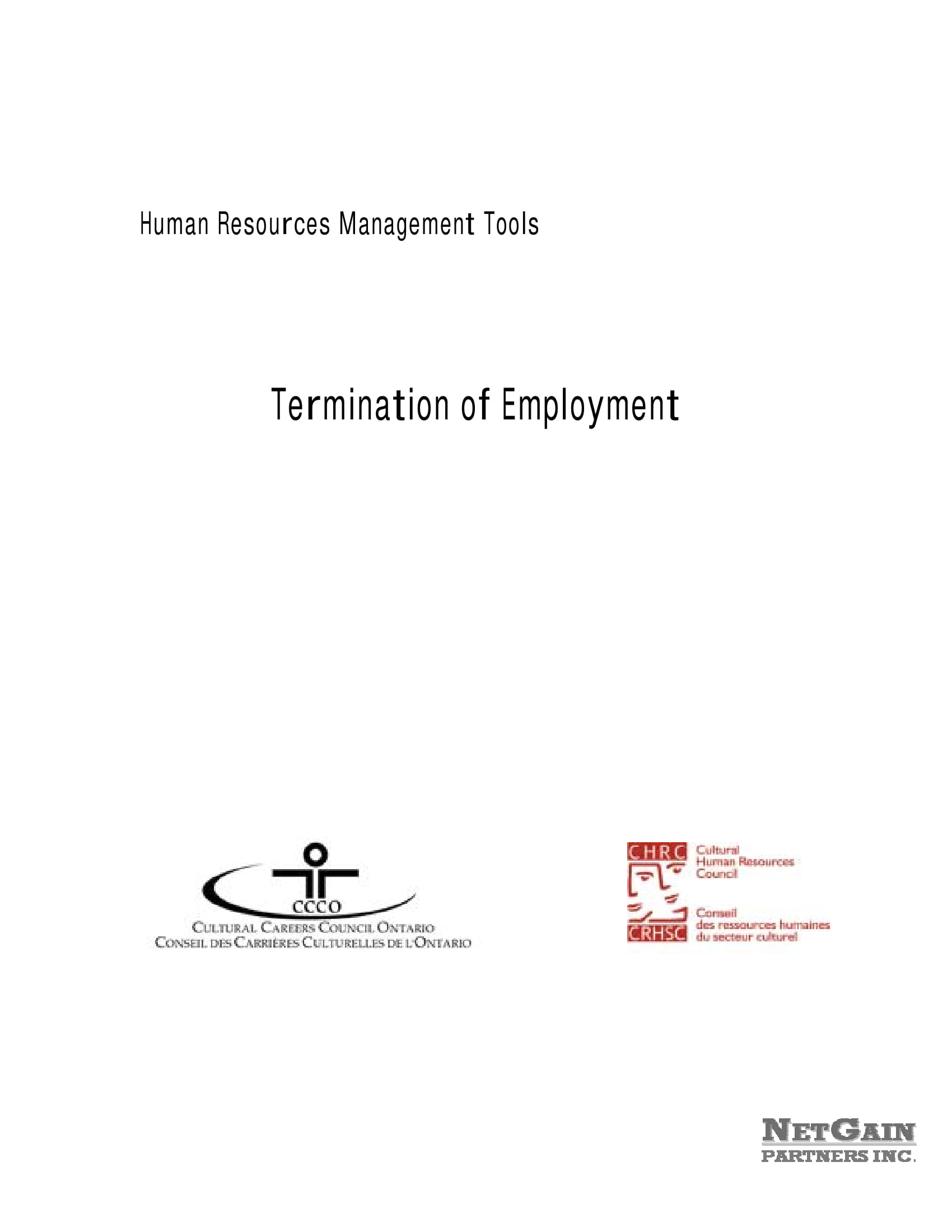 termination of employment letter template