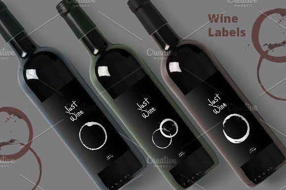 22just wine22 wine bottle design example