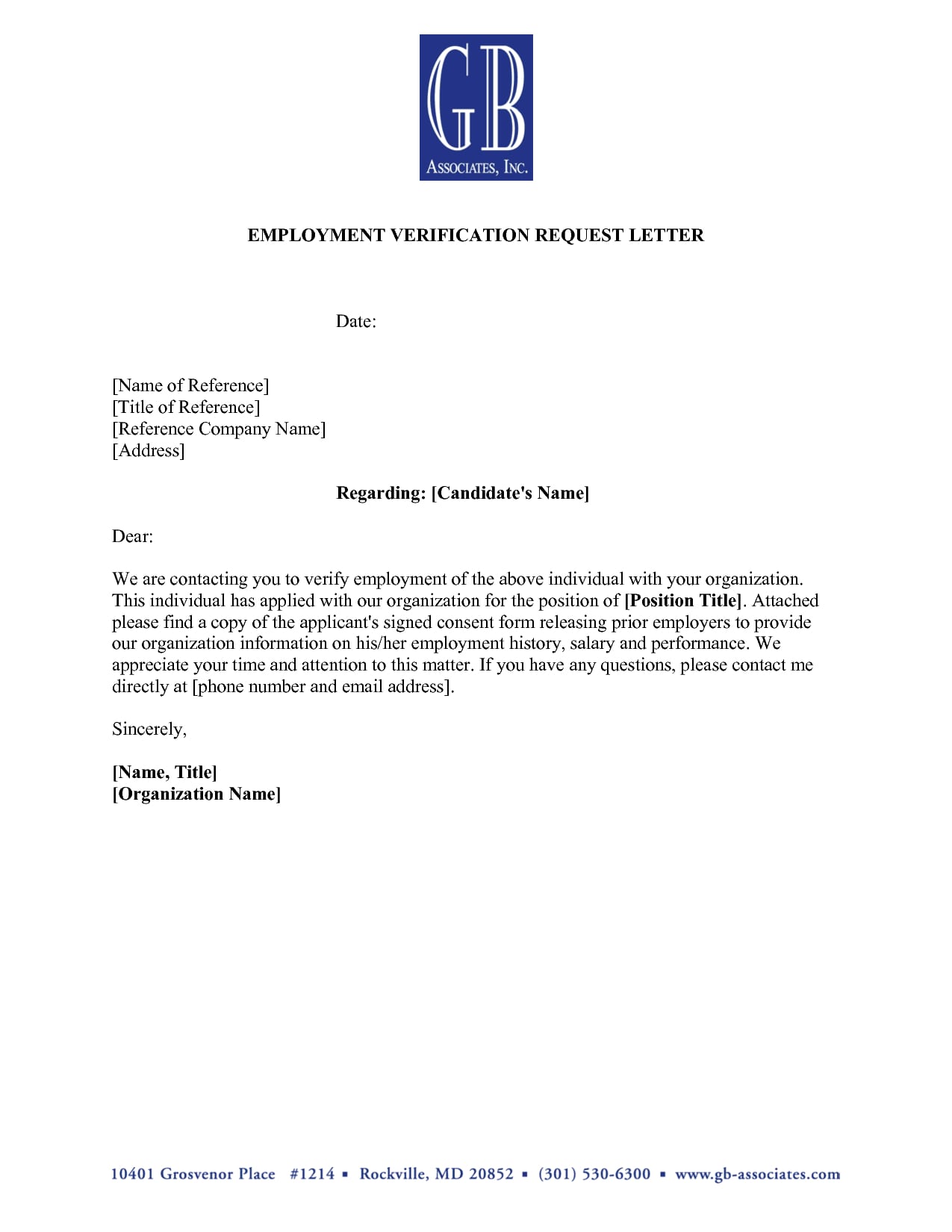 9+ Verification of Employment Letter Examples (PDF) | Examples