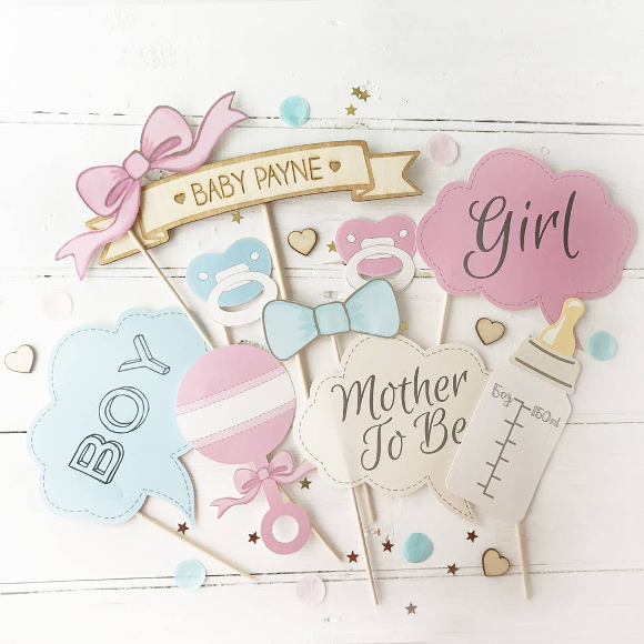 Baby Shower Menu Designs and Examples