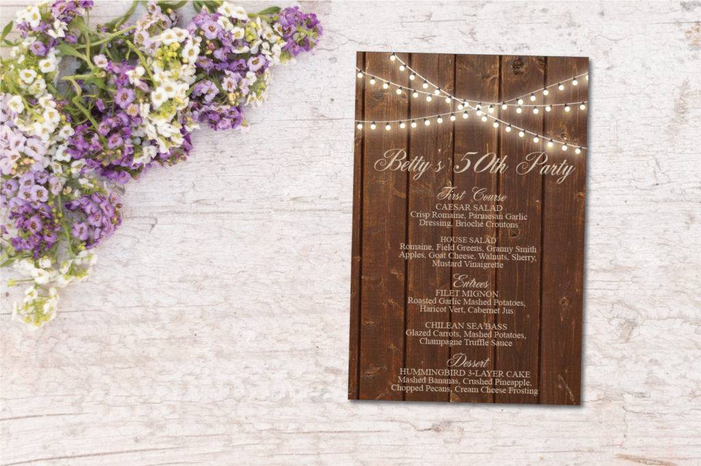 20+ Event Menu Designs and Examples - PSD | Examples
