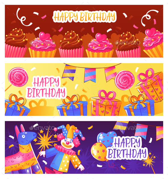 birthday party banners